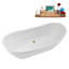 Baignoire autoportante 69 "avec drain interne Streamline-102287779