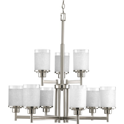 Nash 9 - Light Dimmable Tiered Chandelier