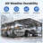 20 ft. W x 20 ft. D Metal Carport  for Two Cars with Extra Bracing, Heavy-Duty Steel Frame, Reinforced Outdoor Canopy Shelter