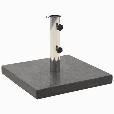 vidaXL Square Umbrella Base, Stainless Steel Pipe