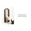 Applique murale Rakefield 7 x 5 x 18 brun rustique, noir