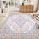 Washable Area Rug Low-Pile No-Slip Indoor Oriental Rug