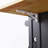 Large Kitchen Island with 2 Bar Stools, Power Outlet-102218100-122949809