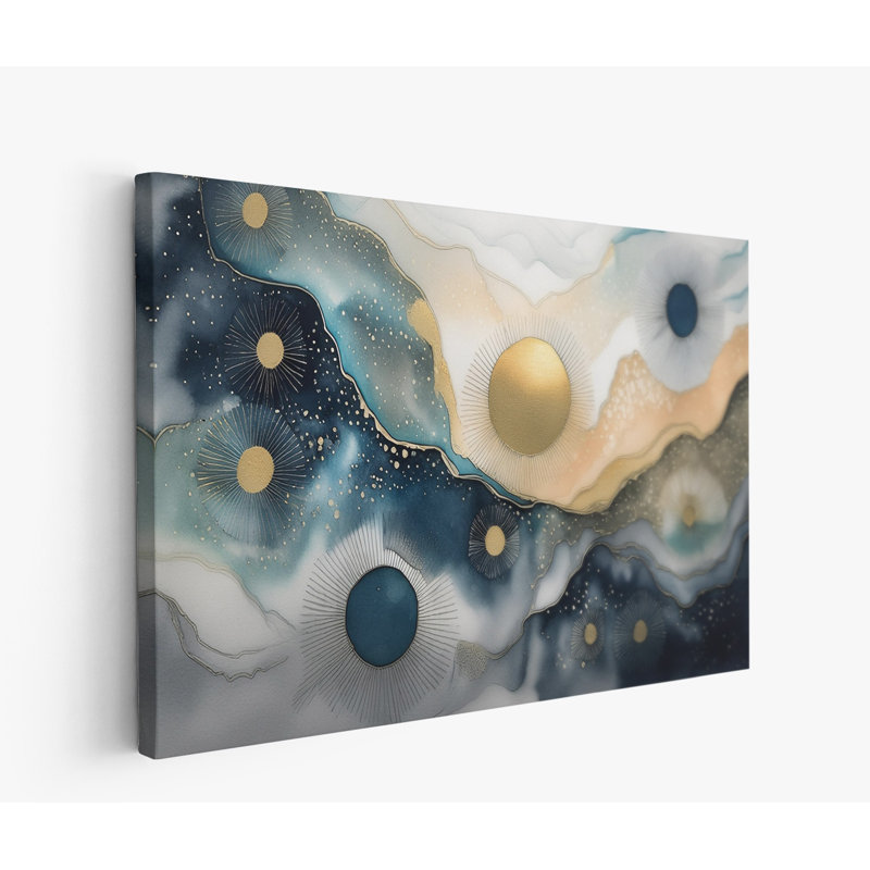 Vagues de lumière et d'ombre, H 20 po x l 30 po