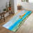 Boldly Patterned Soft Pile Printed Rug with Artistic Geometric Design to Enrich Your Home Decor and Enhance Comfort under Your Feet-1716692543