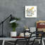 «Garden Patch V2 Yellow» par Leslie Trimbach, art mural en verre acrylique-411663405