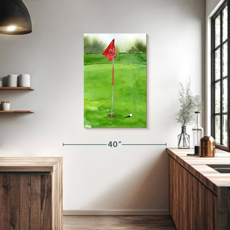 Sireci Tee Off Time I, 36" H x 24" W