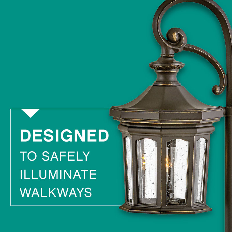 Raley Low Voltage Metal Pathway Light, Oil Rubbed Bronze