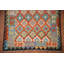 Tapis réversible en laine Kilim 5 x 6