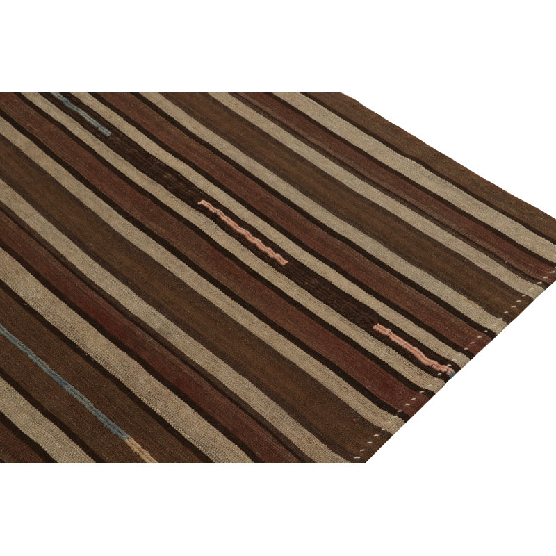 One-of-a-Kind Rectangle 6'7" X 8'10" Flatweave Area Rug