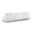 Canapé modulaire sans accoudoirs rembourré 3 pièces Commix-109729075