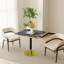 Table bistro de 31,5 pouces avec plateau en faux marbre Squard Modern-1626257413