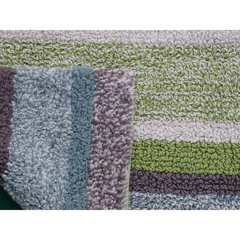 Coirrin Cotton Blend Bath Rug
