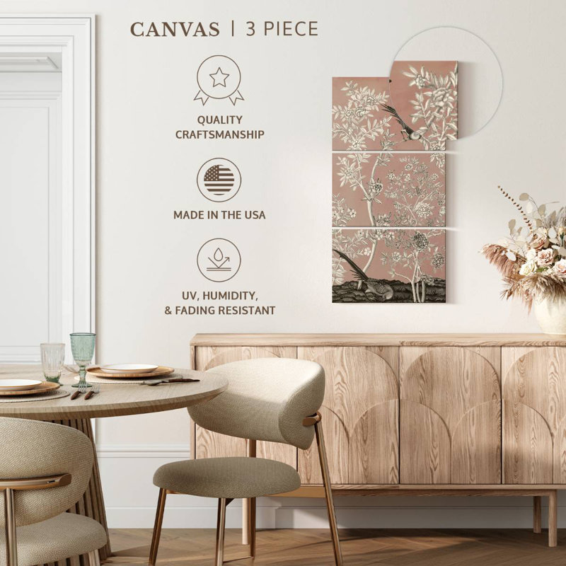 Blush chinoiserie II