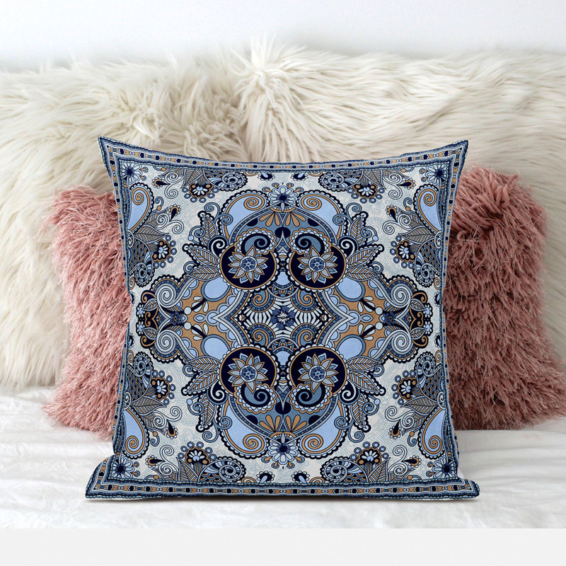 Reversible Throw Pillow, 18" x 18" 