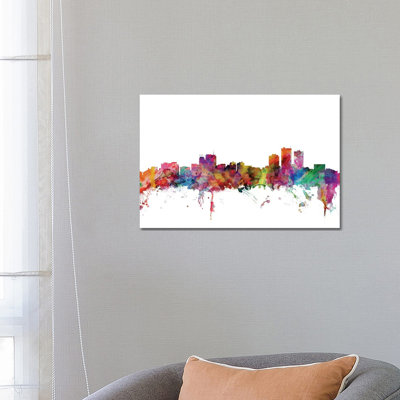 Anchorage, Alaska Skyline by Michael Tompsett - Wrapped Canvas Gallery-Wrapped Canvas Giclée