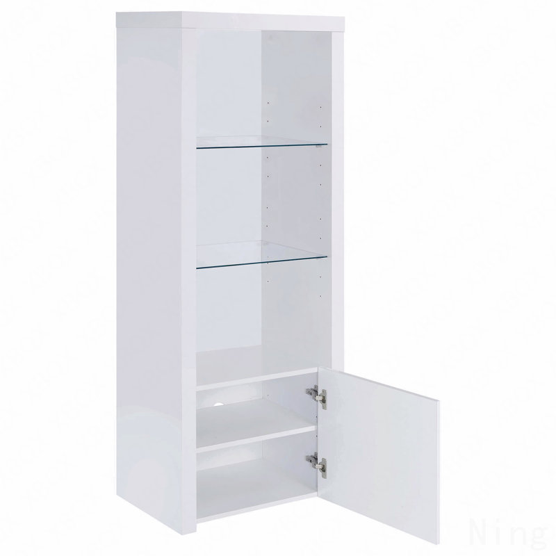 Meuble télé 3 pièces blanc ultrabrillant
