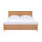 Boho Solid Wood Hand-woven PE Rattan Bed-1069235960