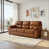 Foil Fabric Light Brown
