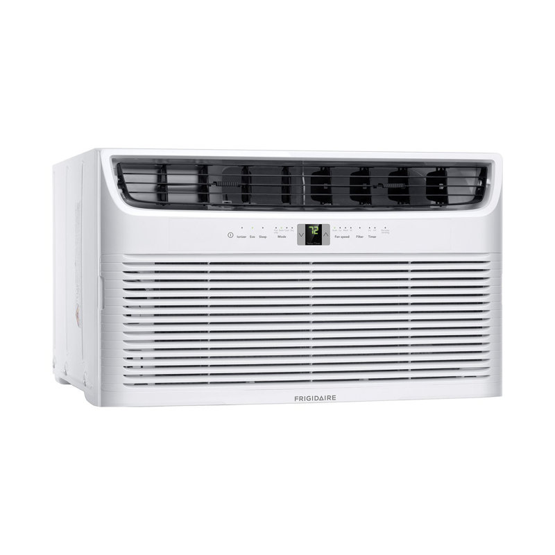 Frigidaire 8,000 BTU 115V 350 Sq. Pi. Climatiseur mural intelligent en blanc, 8000