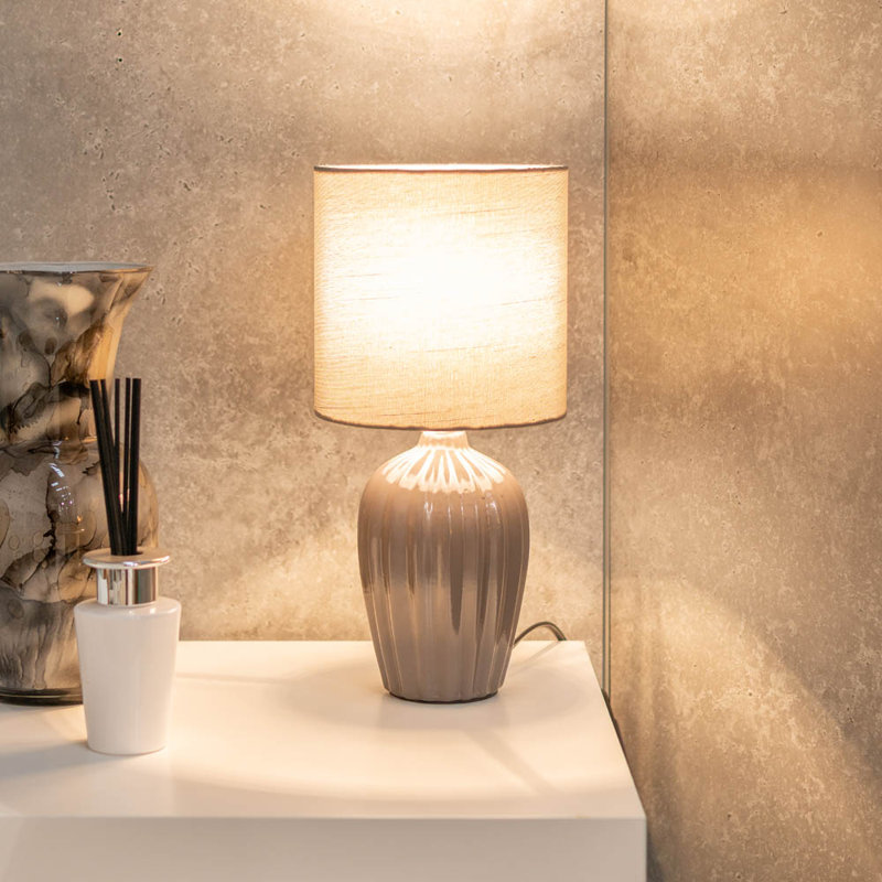 Nixola Ceramic Table Lamp, Yes