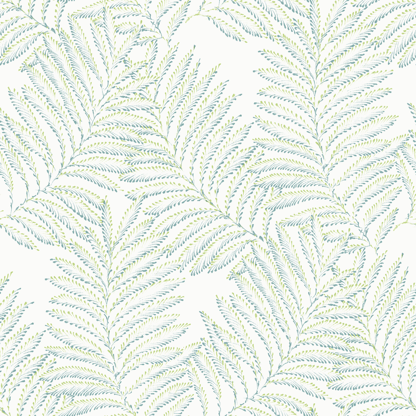 Palmina Modern Floral Wallpaper, Green