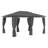 Cardew 19.7 Ft. W x 9.8 Ft. D Steel Patio Gazebo Canopy with Curtains