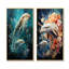 «Dolphin Aquatic Harmony» - ensemble de 2 reproductions d'art mural-2137511188-2137511185