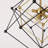 Cabela 6 - Light Dimmable Geometric Chandelier