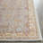 Enlow Sevilla Viscose Oriental Rug in Ivory/Silver-17572497
