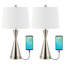Lampe de table USB en métal Vinona-842239870