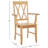 Yelena Double X-Back Arm Chair-1833408383
