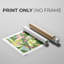 Floral Vibration I - Impression sur toile seulement - NON-CADRE-118050789