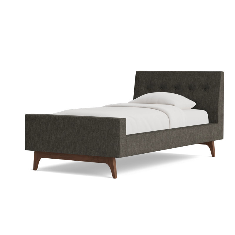 Tyler Bed, Twin, Performance Weave - Onyx