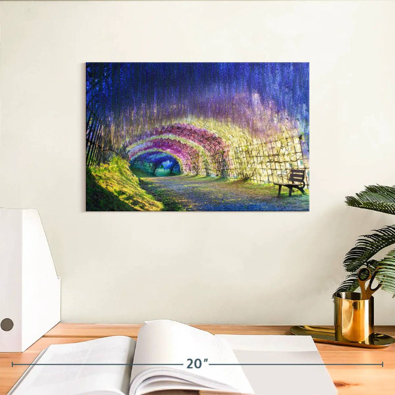 Tunnel de fleurs Harnek Wisteria, H 8 po x l 12 po