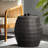 14.00" Outdoor Side Table, Grey, Iron Build, Patio Enhancement Table Solid Arrangement, Original Design