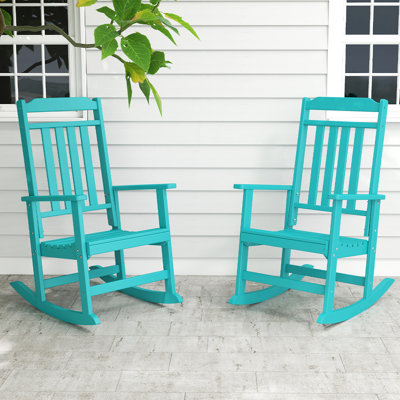 Oversized Outdoor Rocking Chairs Set-Of 2