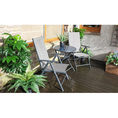 Corktown 2 - Person Patio Dining Set with Round Table
