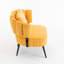Fauteuil d'appoint moderne à petit espace