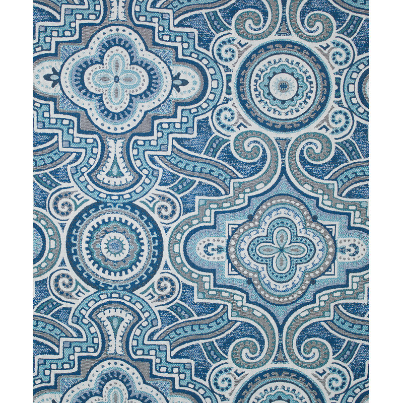 Tissu Big Sur, Bleu