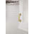 Incisive 3 inch (76mm) Center-to-Center Champagne Bronze Cabinet Pull - 25 Pack-111778344-111778352