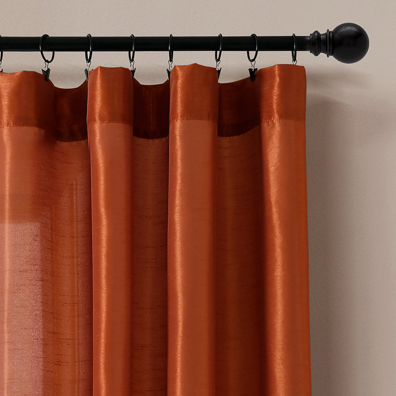 Curtain Pair, Brown