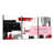 Black/Red/Pink