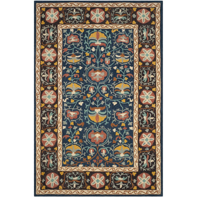 Tapis oriental en laine touffeté à la main Baumgartner