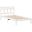  With Headboard Brown 140 X 190 Cm Solid Pine Wood-1281989950-1281989906