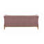 Chesterfield Modern 2 Seater Sofa Wood-965508873