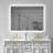 Busra Modern LED Bathroom Mirror With PMMA Diffuser, Frontlit / Backlit-410879630
