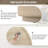 Wood Drum Coffee Table-2058580051