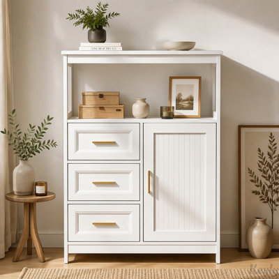 Buffet moderne avec 3 tiroirs et une porte