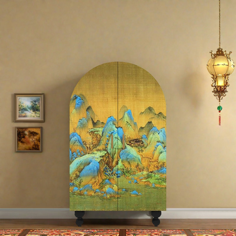 Garde-robe de chambre à coucher de style vintage